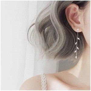 ♥ Crystal♥  Leaf Drop ♥ Earrings♥